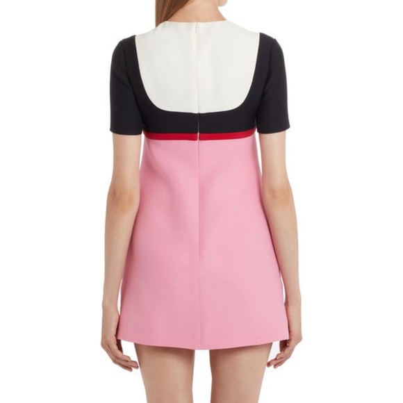 Valentino Colorblock Couture Minidress - Picture 7 of 8